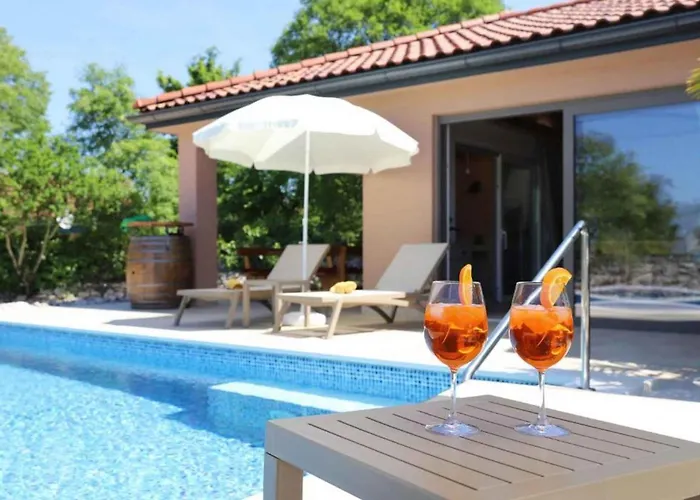 With Pool In Malinska-insel Krk 55087 Villa *