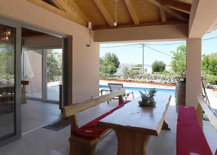 With Pool In Malinska-insel Krk 55087 Villa