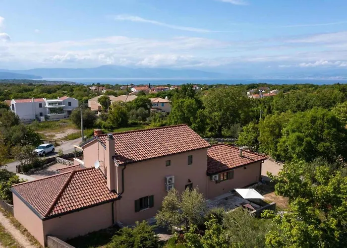 With Pool In Malinska-insel Krk 55087 Villa